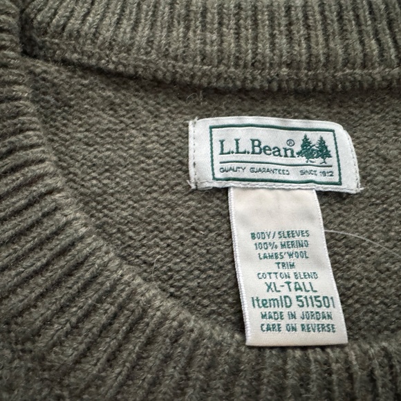 Men's Maine Guide Lightweight Lambswool Sweater - Picture 3 of 8